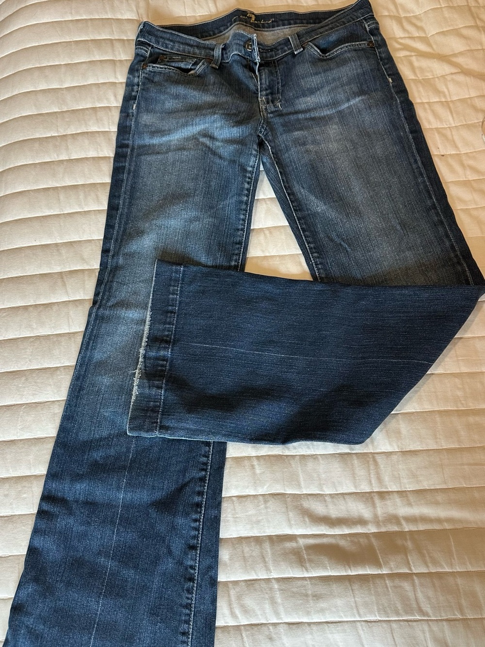 Women’s Dark Blue Denim Jeans - Classic Straight Fit